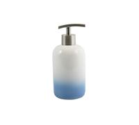 MSV Dispensador de Jabón Cerámico Azúcar Azul Pastel