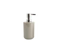 MSV - Dispensador de Jabón INAGUA - Compatible con Accesorios Inagua - Tamaño Estándar - Ø 7 x 18 cm - Color Taupe - Material PS Resistente - Ideal para Baño