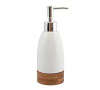 MSV Distribuidor DE JABON Tallinn, Blanco/Madera, Ø 7 x 19,3