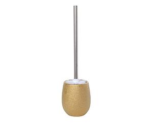 MSV ESCOBILLA DE BAÑO Y SOPPORTE Oman Gold