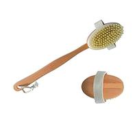MSV Escobilla para el Baño, Madera, Marrón, 42x7x5 cm
