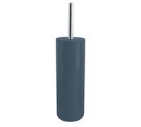 MSV Escobilla para WC con Soporte para Escoba y Cubo Inagua - Conjunto de WC para Colocar en Poliestireno Escobilla con Mango de Acero Inoxidable Gasolina