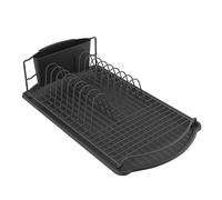 MSV, escurreplatos, vajilla, Bandeja, escurridor, Color: Negro Mate