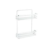 MSV Estanteria 2 Niveles cromada Riley, Cromo