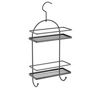 MSV - Estantería para Ducha o champú (Aluminio), Color Negro Mate