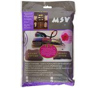 MSV Funda al Vacío Perfumada, Plástico, Rosa, 100x110x3 cm