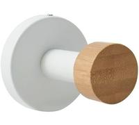 MSV Gancho de pared para toalla IANA blanco mate