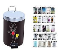 MSV HOPSCOTCH STEPBIN 3L, Acero Inoxidable, Multicolor, 16.7 cm