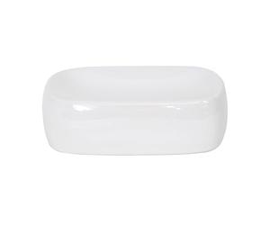 MSV Jabonera Classic de cerámica Blanca