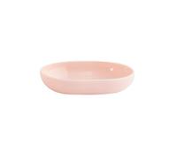 MSV - Jabonera PS Inagua - Diseño Moderno para Baño - Medidas 13 x 10 x 3 cm - Rosa Claro - Material Resistente al Agua - Ideal para Todo Tipo de Jabón