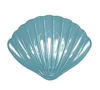 MSV Jabonera Shell en Gris, Tela, 13 x 10 x 3 cm