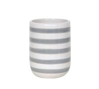 MSV Jarrón de Baño, Gris, 0