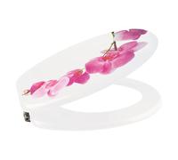 MSV Tapa WC MDF LANYU, Acero Inoxidable, Multicolor, 42.5x36.5x1.7 cm