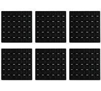 MSV Lote DE 6 Antideslizantes Quadro Negro