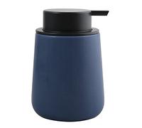 MSV Maonie-Dispensador de jabón líquido (cerámica, 300 ml), Color Azul Oscuro, estándar