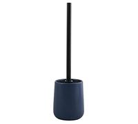 MSV Maonie-Escobilla para Inodoro (cerámica), Color Azul Oscuro, Bleu Foncé Mat, 9x39cm