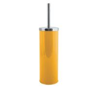 MSV Miami-Escobilla de Inodoro con Recipiente higiénico, Color, Azafrán Amarillo, 9x39cm