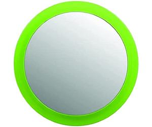 MSV MS1306/141405 - Espejo de Aumento con Ventosa Metal, 15 x 15 x 3 cm