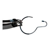 MSV MS404 - Colgador plastificado Redondo para Cinturones, Metal, Color Azul