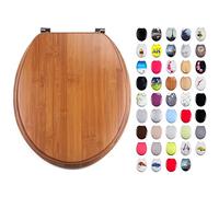 Asiento wc bambus