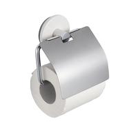 MSV MS871/141453 - Malta Portarrollos de Papel de WC de Zinc, Metal Cromado, 7 x 14 x 13 cm