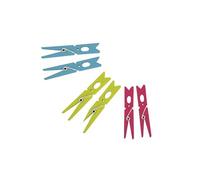 MSV Pack de 120 Pinzas de Plástico para Ropa