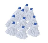 MSV Pack de 24 Paños de Recambio para Mopa de Algodón 150gr Blanco