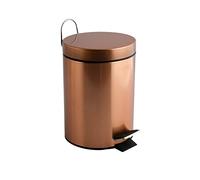MSV - Papelera con pedal (acero HANS 3L, efecto cobre