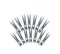 MSV Pinzas para la Ropa irrompibles Grises, Paquete de 120