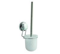 MSV Porta Cepillo WC con Mega VENTOUSAS Chromo