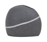 MSV Porta CEPILLOS DE Dientes Zen, Poliresina, Gris, 10.6x6x8.6 cm
