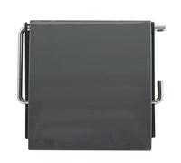 MSV Portarrollos de Pared PS y Acero Cromado Gris Antracita