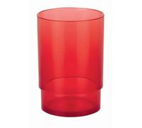 MSV Spirella 10.16422 Nyo - Vaso para cepillos de Dientes, Color Rojo