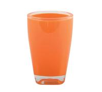 MSV "Tahiti" vaso para cepillos de dientes, color naranja