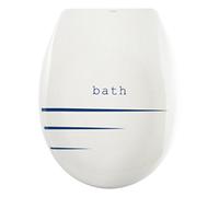 MSV Tapa WC, Plástico, Multicolor, 45.5x37x5 cm, 40 Unidades