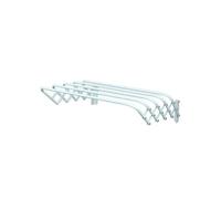 MSV Tendedero Extensible Plegable metalico de Pared 60CM Blanco