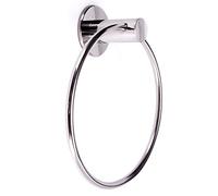 MSV - Toallero de Acero Inoxidable Espejo Pulido, Multicolor, 30 x 20 x 15 cm