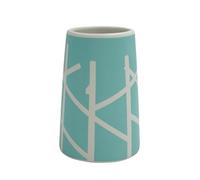 MSV Vaso Árbol Blanco y Azul, Ø7,5 x 11