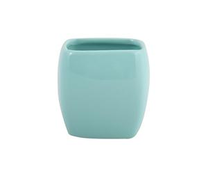 MSV Vaso Ceramica Louise Pastel Couleur Uni Verde