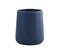 MSV Vaso de cerámica MAONIE Azul Oscuro Mate