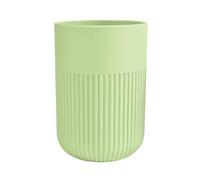 MSV - Vaso Gino Matcha - Diseño Compacto y Elegante - Ø7,1 x 10,5 cm - Verde - Ideal para Cocina y baño - Accesorio práctico y Decorativo