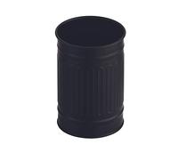 MSV - Vaso Habana - Acero - 7.3 x 11.5 x 7.3 cm - Elegante y Práctico para tu Baño - Diseño Moderno - Ideal para Uso Diario - Negro