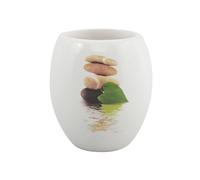 MSV Vaso Java LINGGA, Piedras Verde, 10 x 8,5 x 8,5