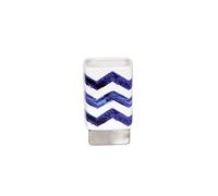 MSV Vaso Le Cap de Cerámica Azul y Blanco para Baño