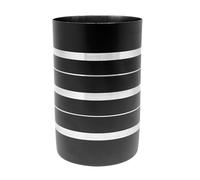 MSV Vaso STENDAL Acero Inoxidable Blanco y Negro