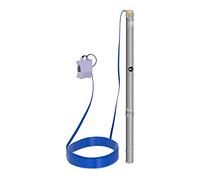 MSW Bomba de agua sumergible para pozos Caudal máx.: 3.800 l/h, 750 W, Profundidad máx.: 84 m, Ø 70 mm, Incl. caja de control, Acero inoxidable