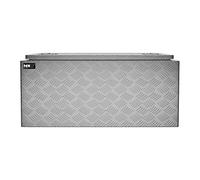 MSW Caja De Herramientas De Aluminio Cofre Estriado MSW-ATB-910 (Grosor del material: 1,3 mm, 90.5 x 44.5 x 40cm, Volumen de 172 Litros)