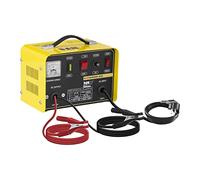 MSW Cargador de batería Coche S-Charger-20A (12/24 V Tensión de Carga, 8/12 A Corriente de Carga, para baterías: 12-200 Ah, 500 W, Refrigeración, Carga Adaptable MIN/MAX, Compacto)