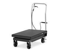 MSW Mesa Elevadora Móvil Plataforma para Taller MSW-LTC500 (Fabricado en Acero con Revestimiento en Polvo, Altura: 28-86 cm, Capacidad de Carga: 500 kg)