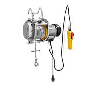 MSW MSW-ET-250 Polipasto 1300 W Hasta 250 kg 60 m Elevador eléctrico para taller Polipasto de cable